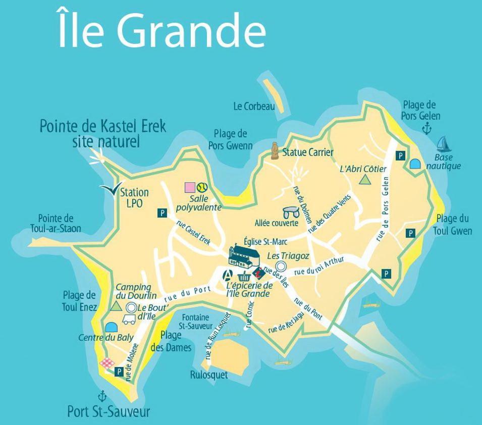 Coeur De Granit Rose, Meuble Alliant Le Charme De L'authentique Breton Et Du Confort, Classe 3 Etoiles, A 5mn De 13 Plages De La Reputee Cote De Granit Rose